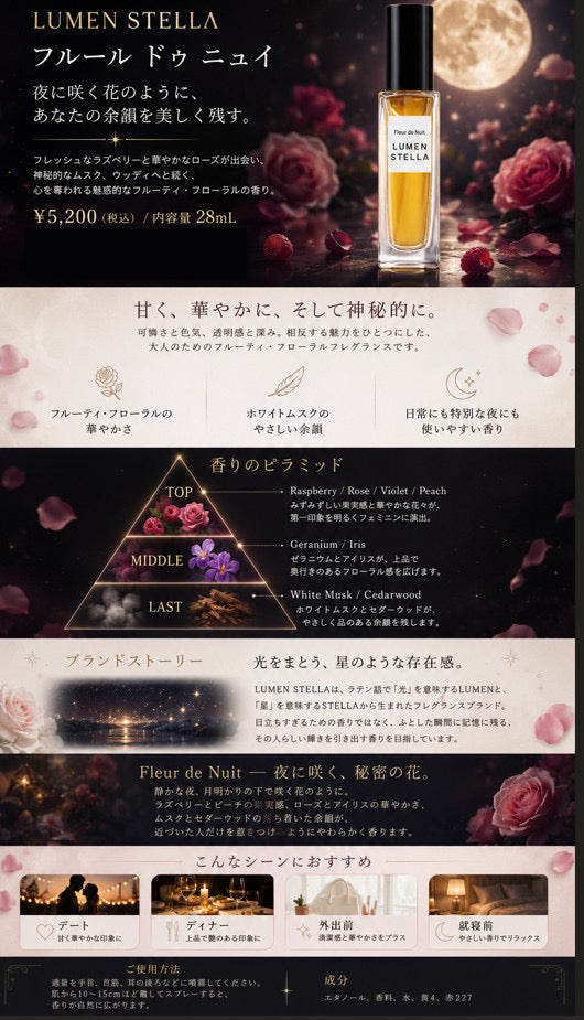 ルーメンステラ　フルール　ドゥ　ニュイ