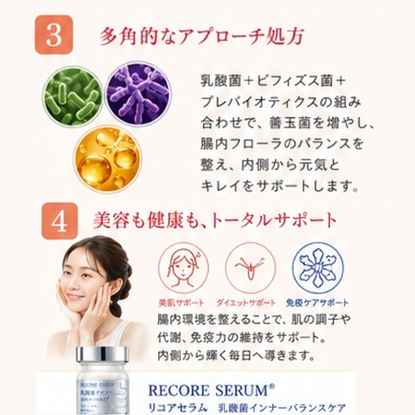 リコアセラム　乳酸菌インナーバランスケア